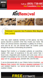 Mobile Screenshot of antsremoval.com